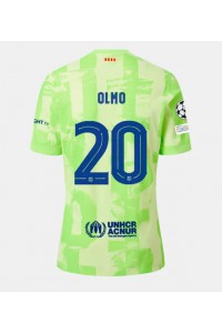 Fotbalové Dres Barcelona Dani Olmo #20 Třetí Oblečení 2024-25 Krátký Rukáv